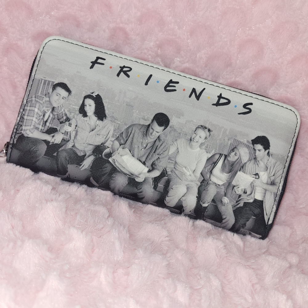 F•R•I•E•N•D•S zip-around wallet